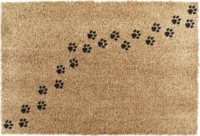 Wycieraczka z włókna kokosowego 40x60 cm Paw Prints – Artsy Doormats