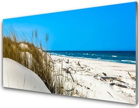 Panel Szklany do Kuchni Puste Wybrzeże Z Widokiem Na Morze