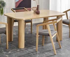 Rozkładany prostokątny stół do jadalni Elefante