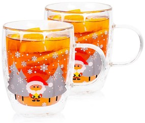 4Home Szklanka termiczna Mug Santa Hot&Cool 270 ml, 2 szt.