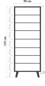 Szafka na buty Mega Sonoma Oak Palm