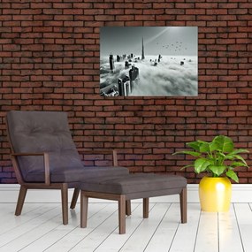 Obraz - Wieżowce w Dubaju (70x50 cm)