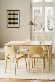 Stół z blatem w dekorze dębu 80x140 cm Meko – noo.ma