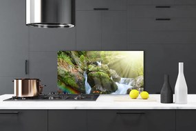 Panel nad blat kuchenny Tęczowa Kaskada Wodna