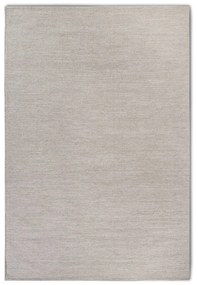 Beżowy dywan z mieszanki wełny tkany ręcznie 80x150 cm Pradesh Linen White – Elle Decoration