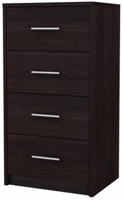 Minimalistyczna komoda z szufladami wenge - Gopox 5X