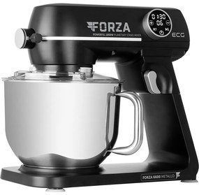 ECG Forza 6600 robot kuchenny Metallo Nero