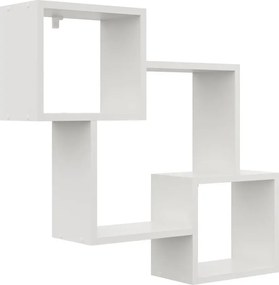 Biała Skandynawska Półka Wisząca G3-D85
