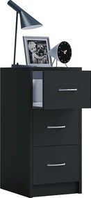 Drewniany stolik nocny szuflada Boxal Maxi