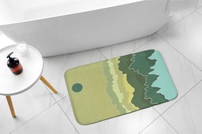 Dywanik antypoślizgowy do łazienki Dywanik antypoślizgowy do łazienki Góry Abstrakcja