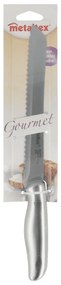 Nóż do chleba ze stali nierdzewnej Metaltex Gourmet