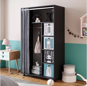 Szafa szary 100x50x168 doros