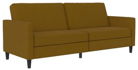 Żółta rozkładana sofa 86 cm Presley – Støraa