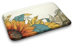 Dywanik łazienkowy antypoślizgowy Dywanik łazienkowy antypoślizgowy Kwiat Słonecznika