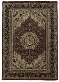 Dywan klasyczny Kashmir Ornament czerwono-kremowy 240 cm x 340 cm