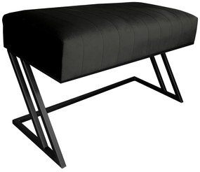 Ławka ZETA LOFT MG19 pufa podnóżek metal