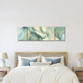 Obraz - Atramentowa abstracja (170x50 cm)