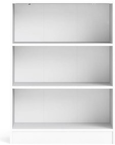 Biały regał Tvilum Basic, 79 x 107 cm