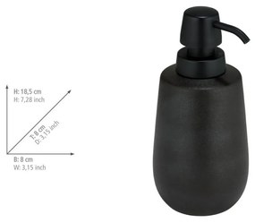 Ceramiczny dozownik NERNO, Ø 8 cm, 490 ml