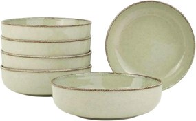 Jasnozielone porcelanowe miski zestaw 6 szt. 75 ml – Hermia