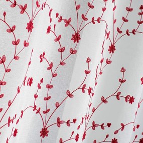 Firana okienna na przelotkach PETIT FLEUR, 140 x 240 cm