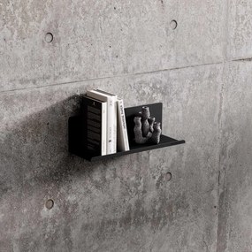 Półka wisząca JOANNE 400 mm, czarna