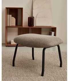 Brązowy puf Belina – Kave Home