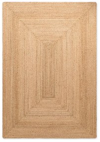 Dywan z juty dwustronny/tkany ręcznie w naturalnym kolorze 60x90 cm Sharmila Natural Brown – Hanse Home