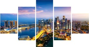 Obraz - Singapur, Azja (125x70 cm)