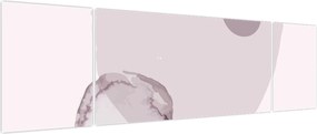 Obraz - Fioletowy minimalizm N⁰2 (170x50 cm)