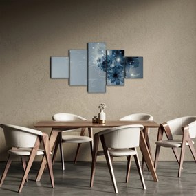 Obraz - Delikatne kwiaty (125x70 cm)