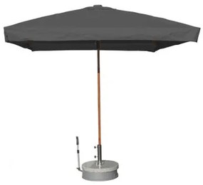 Gastro Magic Junior 240x240 Alu Wood z falbanką - parasol ogrodowy