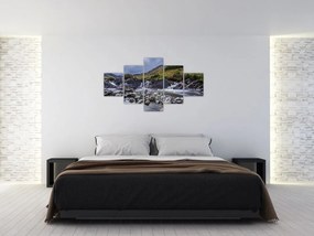 Obraz płynącej wody (125x70 cm)