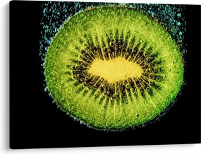 Obraz - szczegół kiwi w wodzie (70x50 cm)