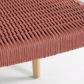 Krzesło ogrodowe z drewna eukaliptusa z podłokietnikami Kave Home Glynis