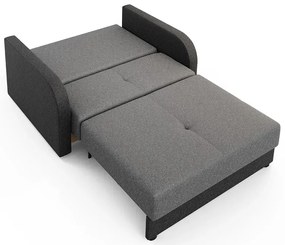 Sofa z funkcją spania szary + antracyt - Oves 4X