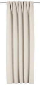 Kremowa zasłona termiczna częściowo zaciemniająca (dimout) 135x245 cm – Sehlbach