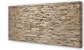 Obraz drukowany na płótnie Połączenie Cegły I Kamienia
