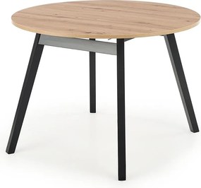 Stół RUBEN 102(142)x102 dąb rozkładany