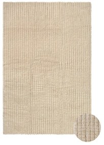 Beżowy wełniany dywan odpowiedni do prania/tkany ręcznie 200x300 cm Unexpected Wool – Lorena Canals