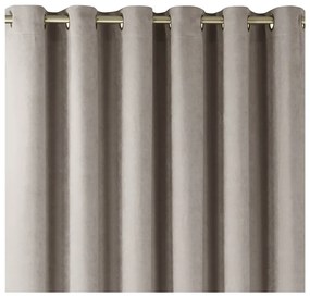 Jasnobrązowa zasłona 140x300 cm Milana – Homede