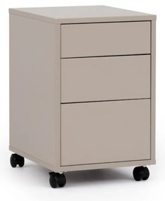 Kontenerek GENIUS szer. 40 cm na kółkach, z szufladami na dokumenty (kolor do wyboru)
