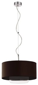 JUPITER 1118-AV1 - Lampa wisząca AVEO 1xE27/60W szkło białe wenge