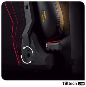 Materiałowy fotel gamingowy Diablo X-Player 2.0 King Size, Dark Sunflower