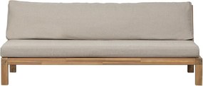 Szarobeżowa tapicerowana sofa ogrodowa Relax – vtwonen