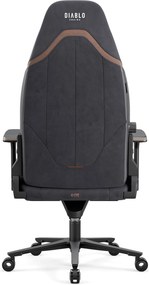 Designerski fotel dla graczy Diablo X-Eye 2.0 Normal Size Soft Black