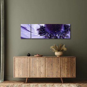 Obraz - Fioletowy kwiat (170x50 cm)