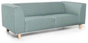 Miętowa sofa Scandic Diva, 216 cm