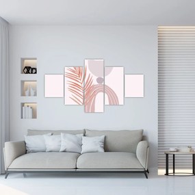 Obraz - Fioletowy minimalizm N⁰1 (125x70 cm)