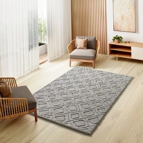 Szary dywan 126x190 cm Juno – Universal